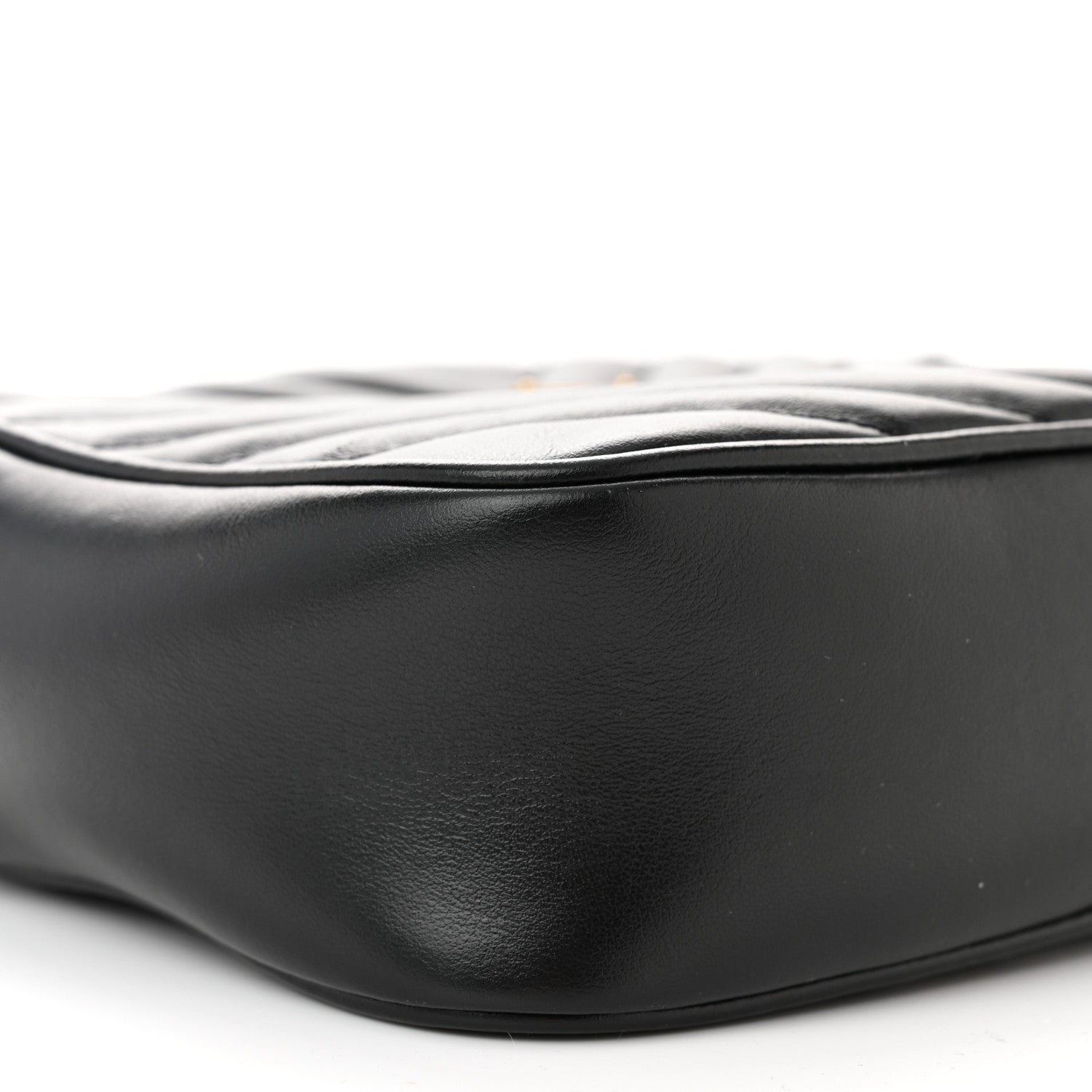 Saint Laurent SAINT LAURENT Calfskin Matelasse Monogram Lou Camera Bag Black 9 of 11