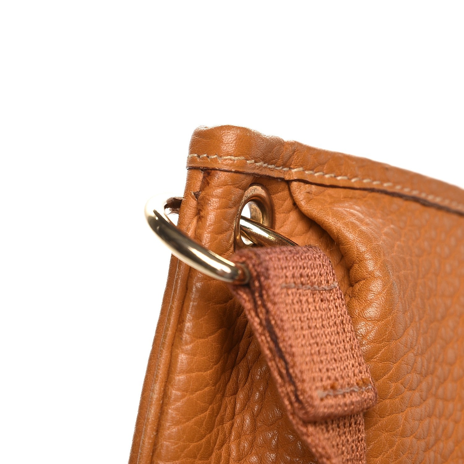 Hermes Taurillon Clemence Mini Rodeo Shoulder Bag Moutarde 12 of 16