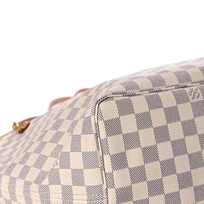Louis Vuitton Damier Azur Neo Neverfull GM Rose Ballerine 5 of 13