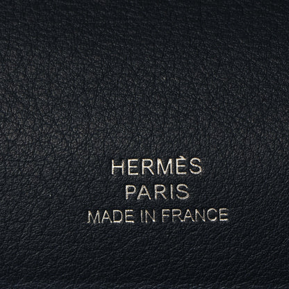 Hermes Swift Kelly Pochette Clutch Bleu de Prusse 8 of 19