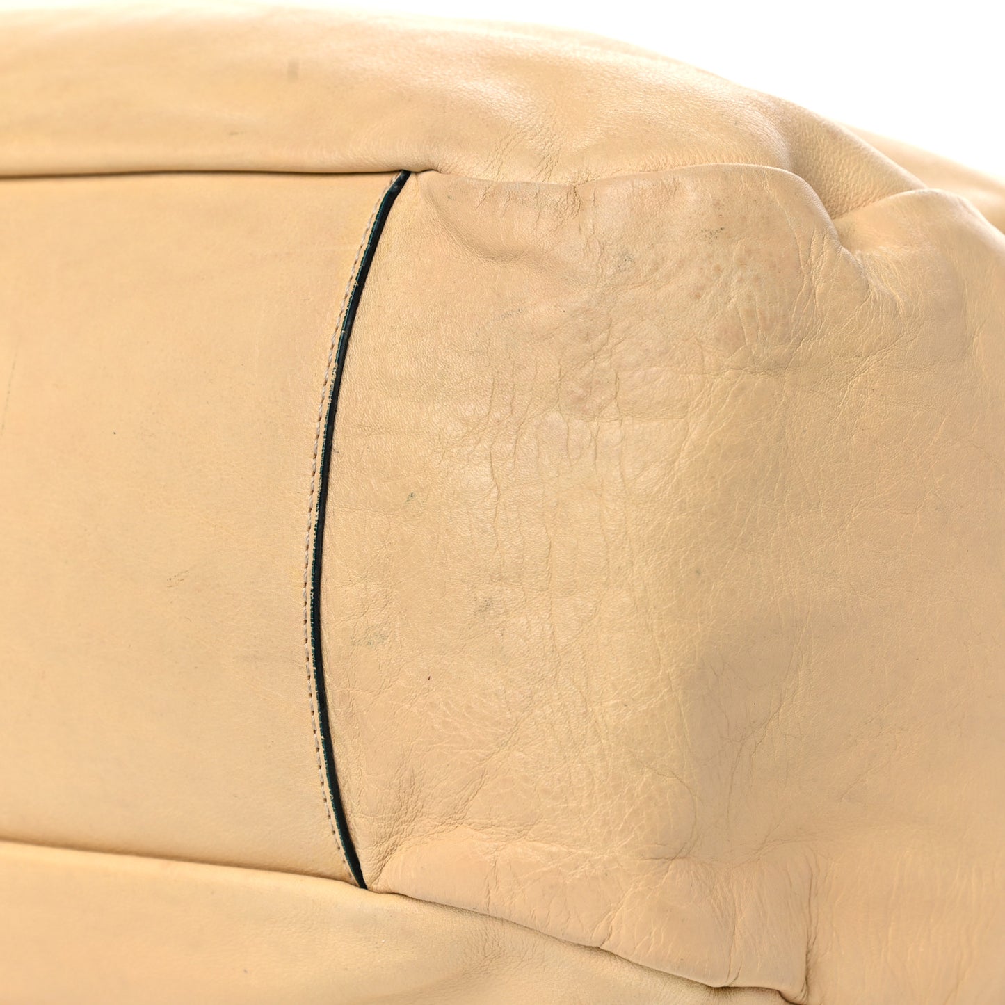 Lambskin Large Edgy Hobo Beige