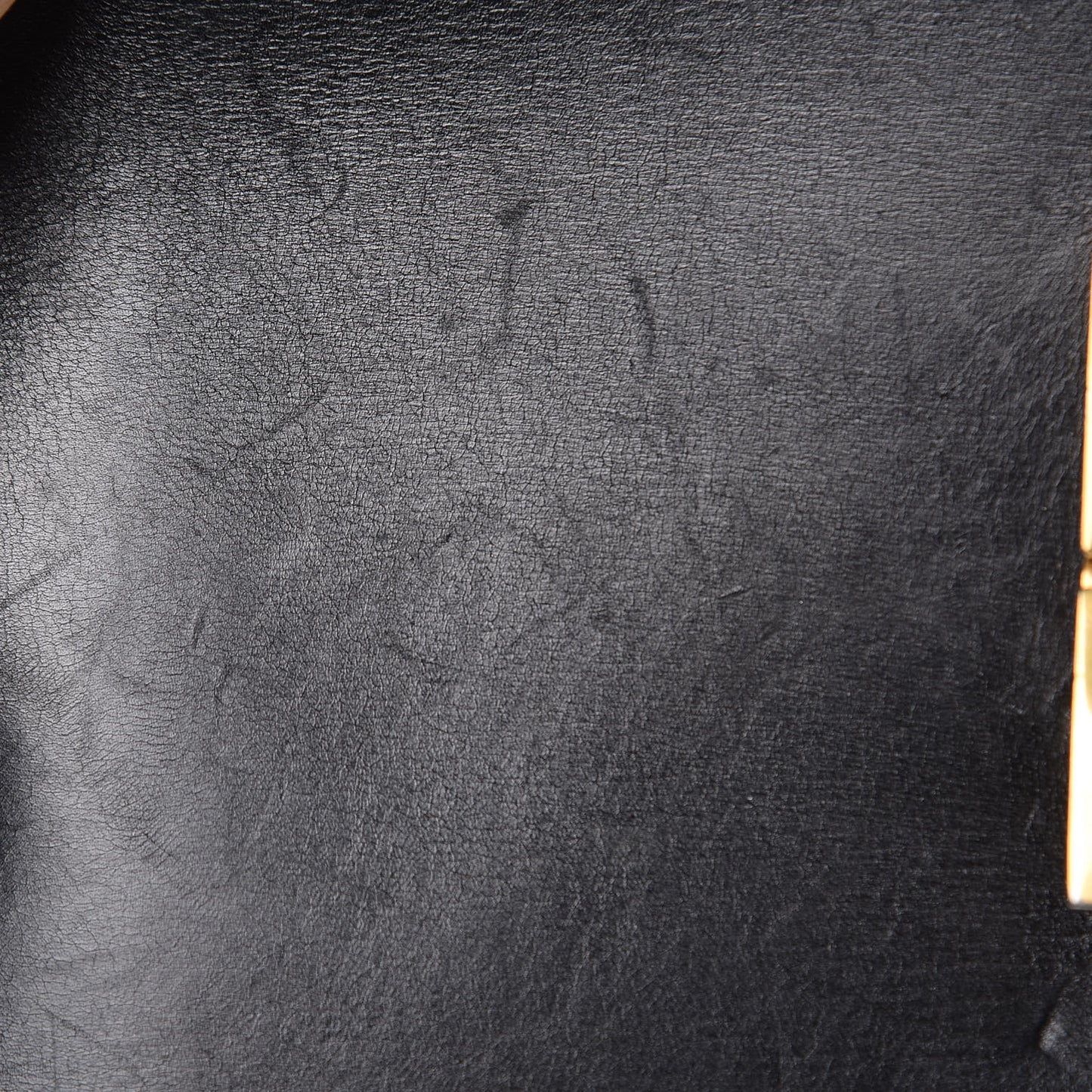 Smooth Calfskin Large Classic Box Flap Bag Black