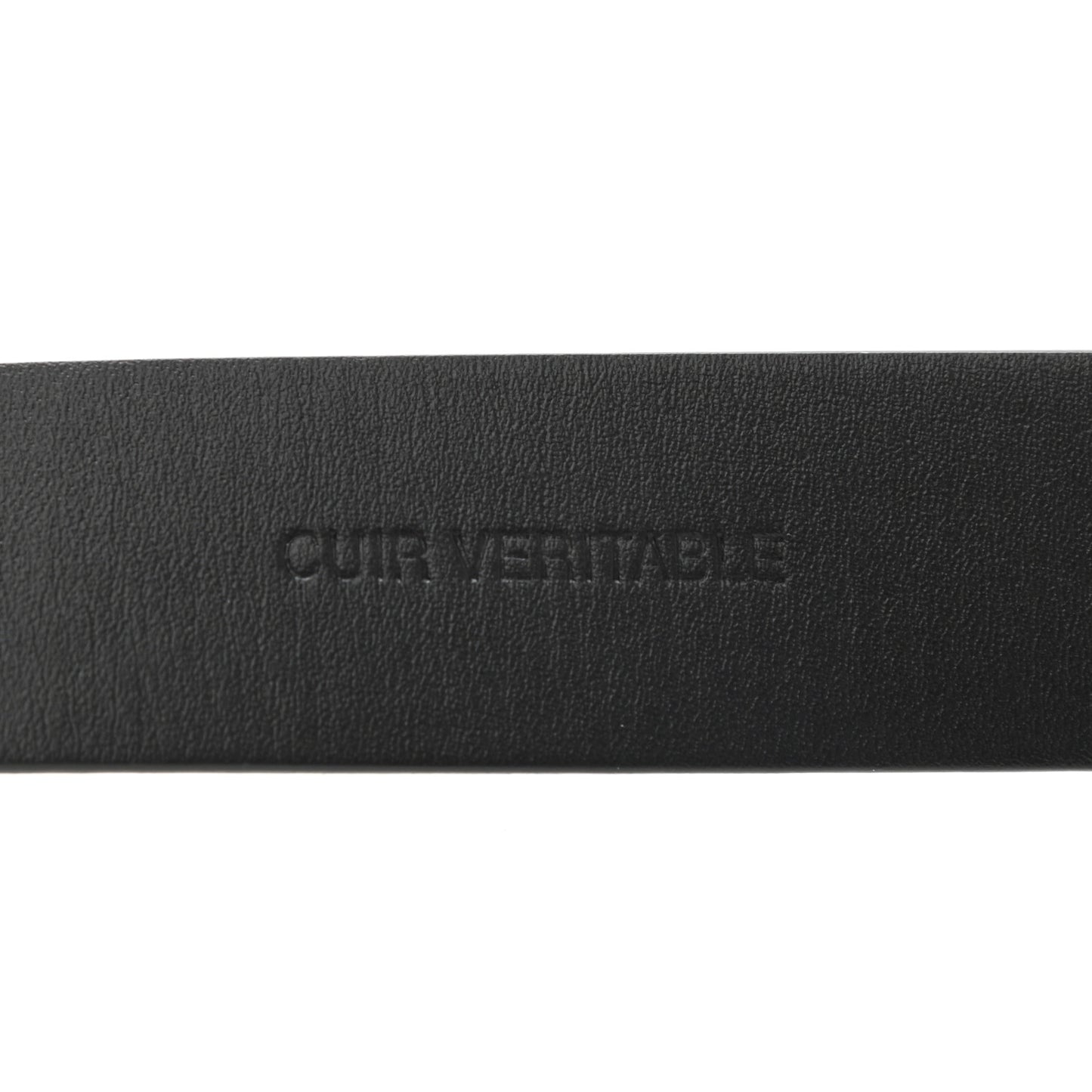 Calfskin CC Chain Belt 85 34 Black