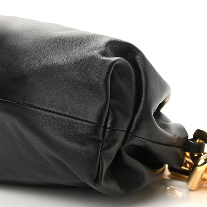 Bottega Veneta Calfskin The Pouch Chain Black 10 of 10