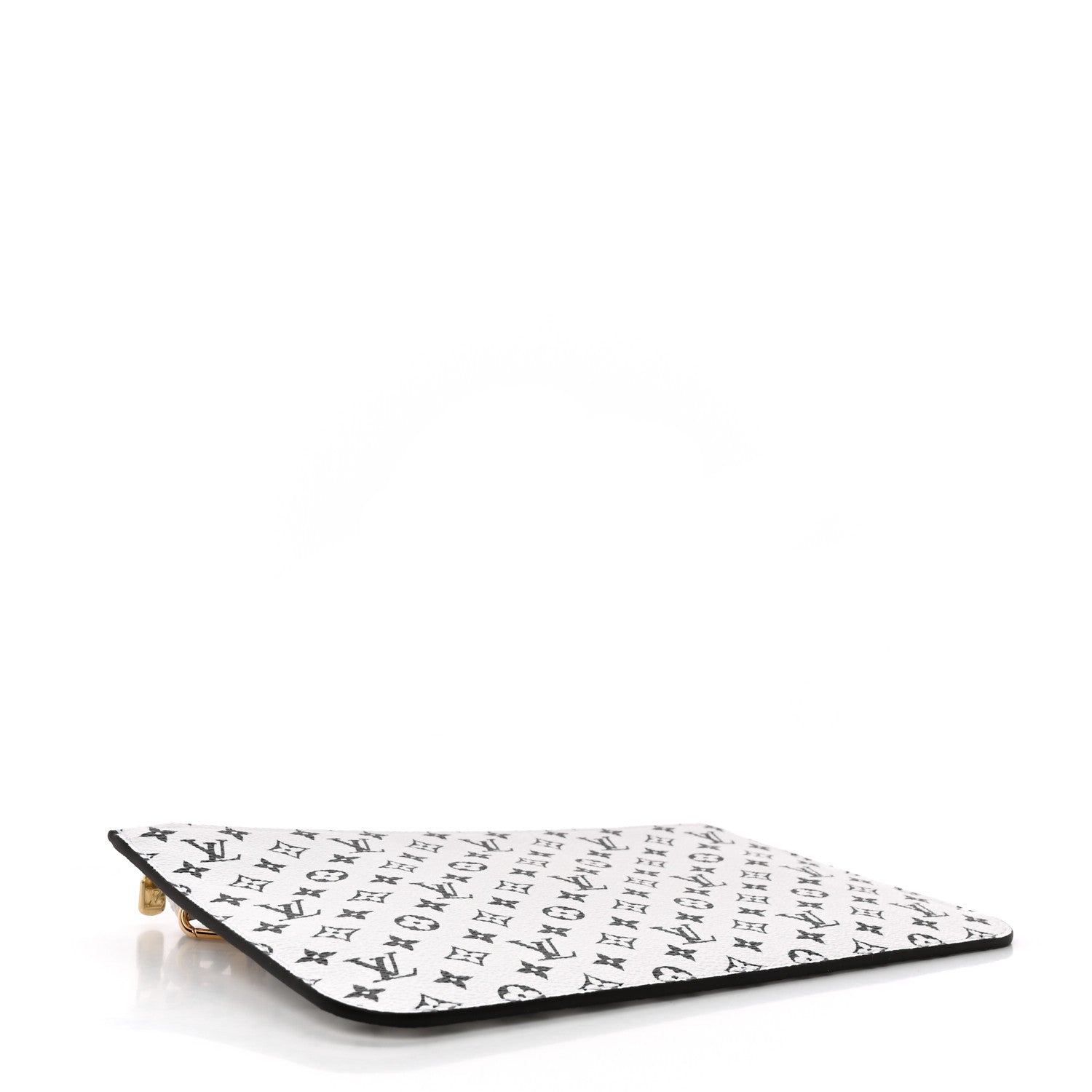 Louis Vuitton Monogram Giant Neverfull MM GM Pochette White 4 of 7