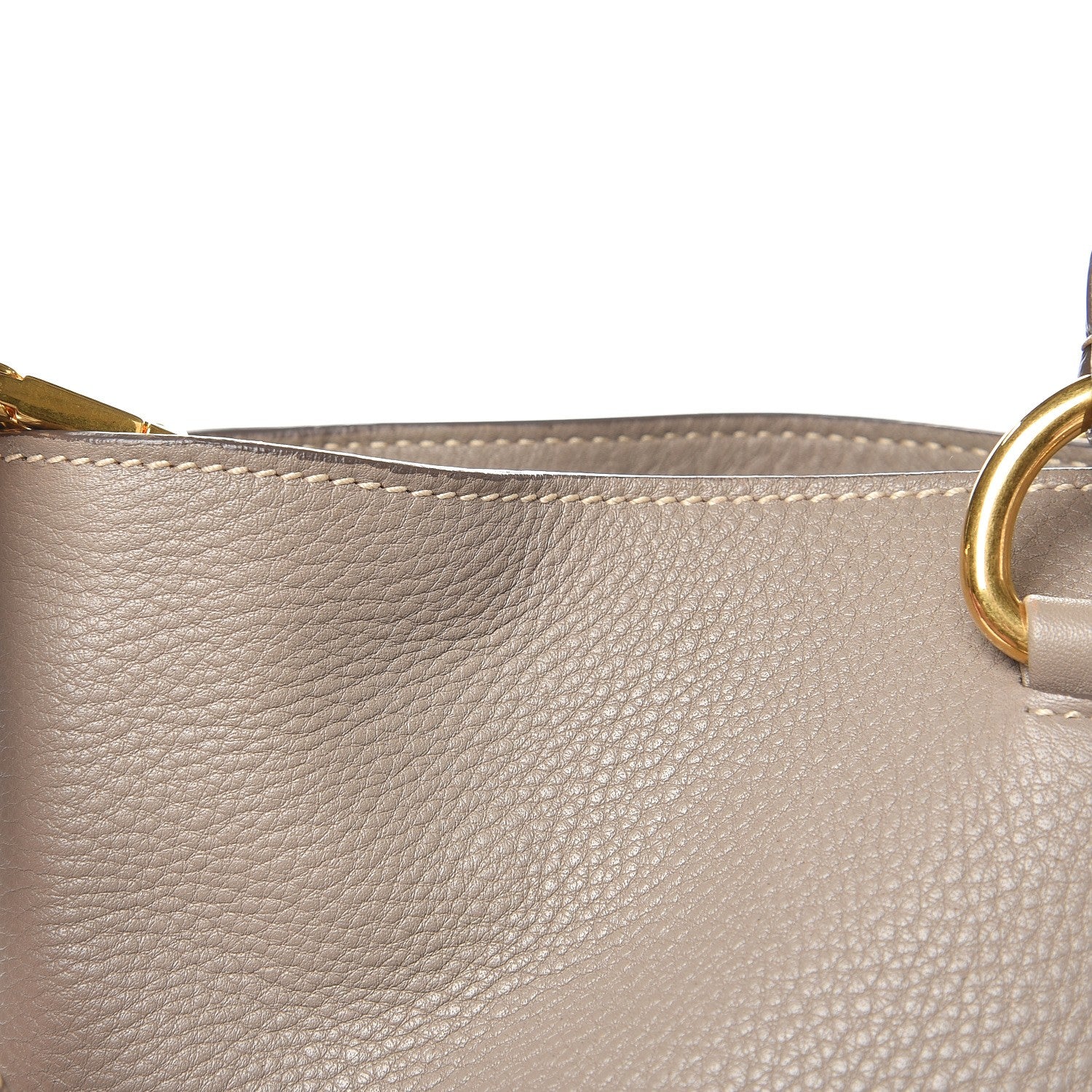 Prada Vitello Daino Tote Argilla 10 of 10