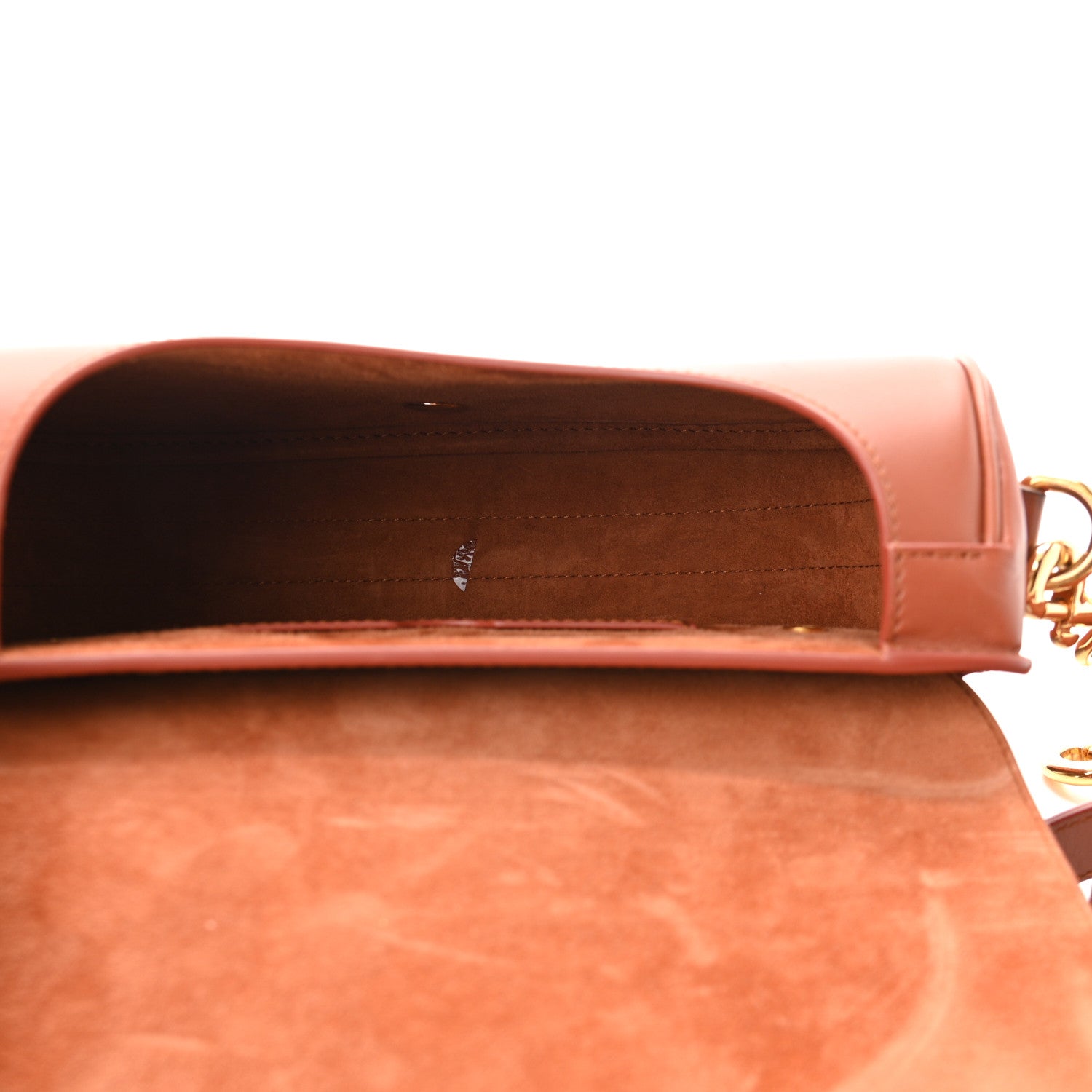 Christian Dior Box Calfskin Medium Bobby Flap Dark Tan 5 of 12