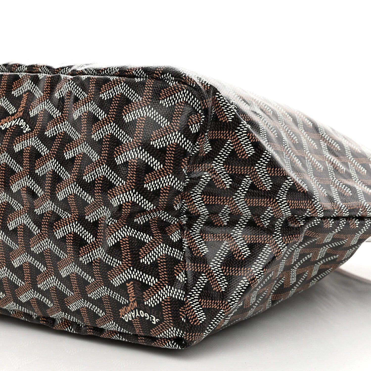 Goyard Goyardine Saint Louis PM Black Gold 10 of 10