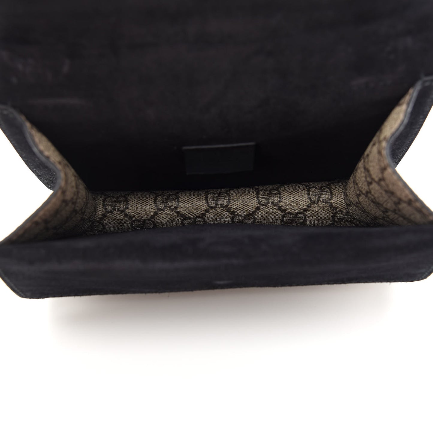 GG Supreme Monogram Mini Dionysus Shoulder Bag Black