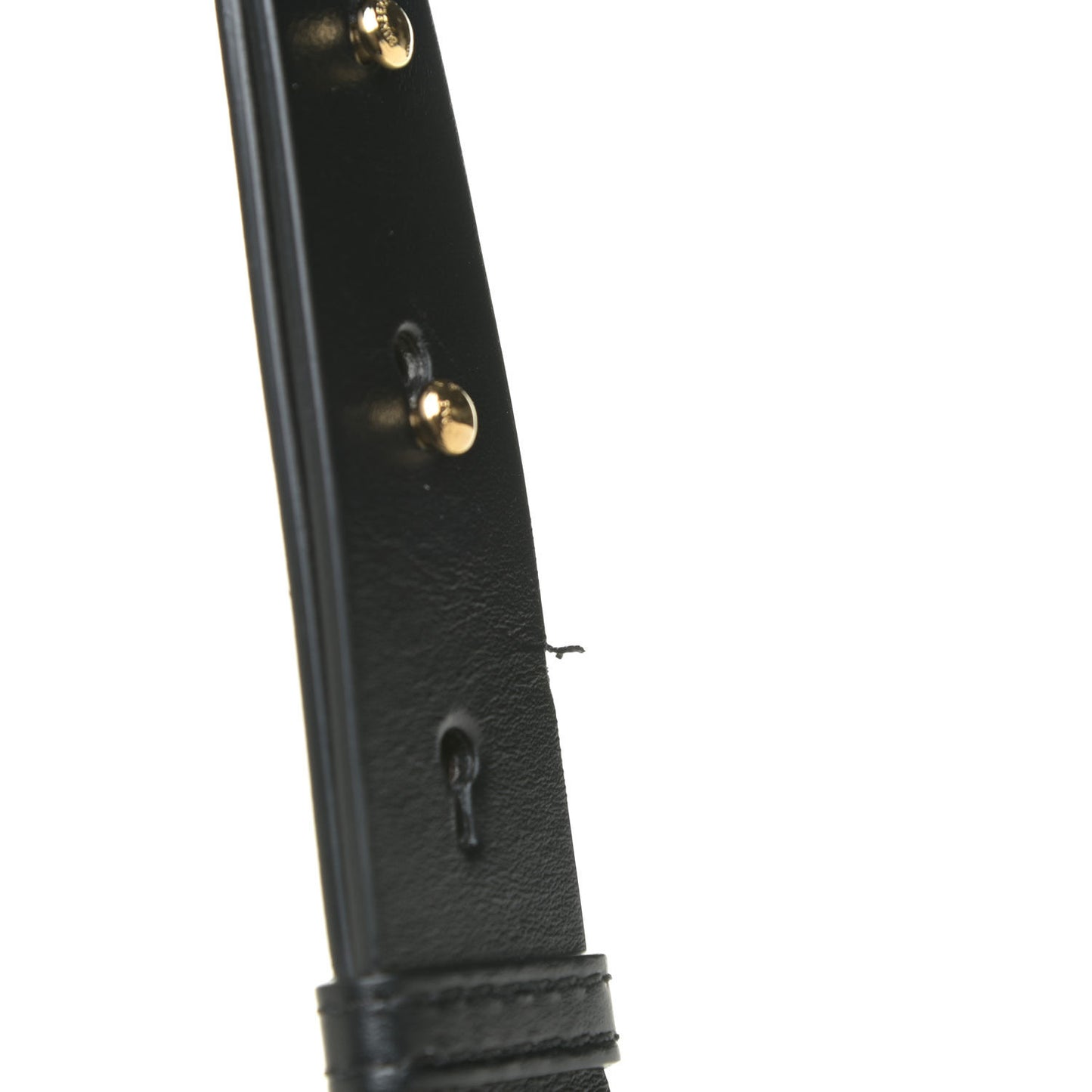 Soft Grain Calfskin Small Belt Bag Black Tan