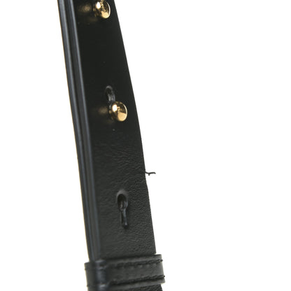 Burberry Soft Grain Calfskin Small Belt Bag Black Tan 21 of 22