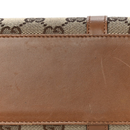 Gucci Monogram Small Bardot Bag Brown 27 of 30
