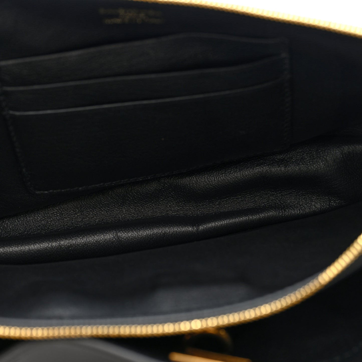 Natural Smooth Calfskin Rodeo Sling Pochette Black