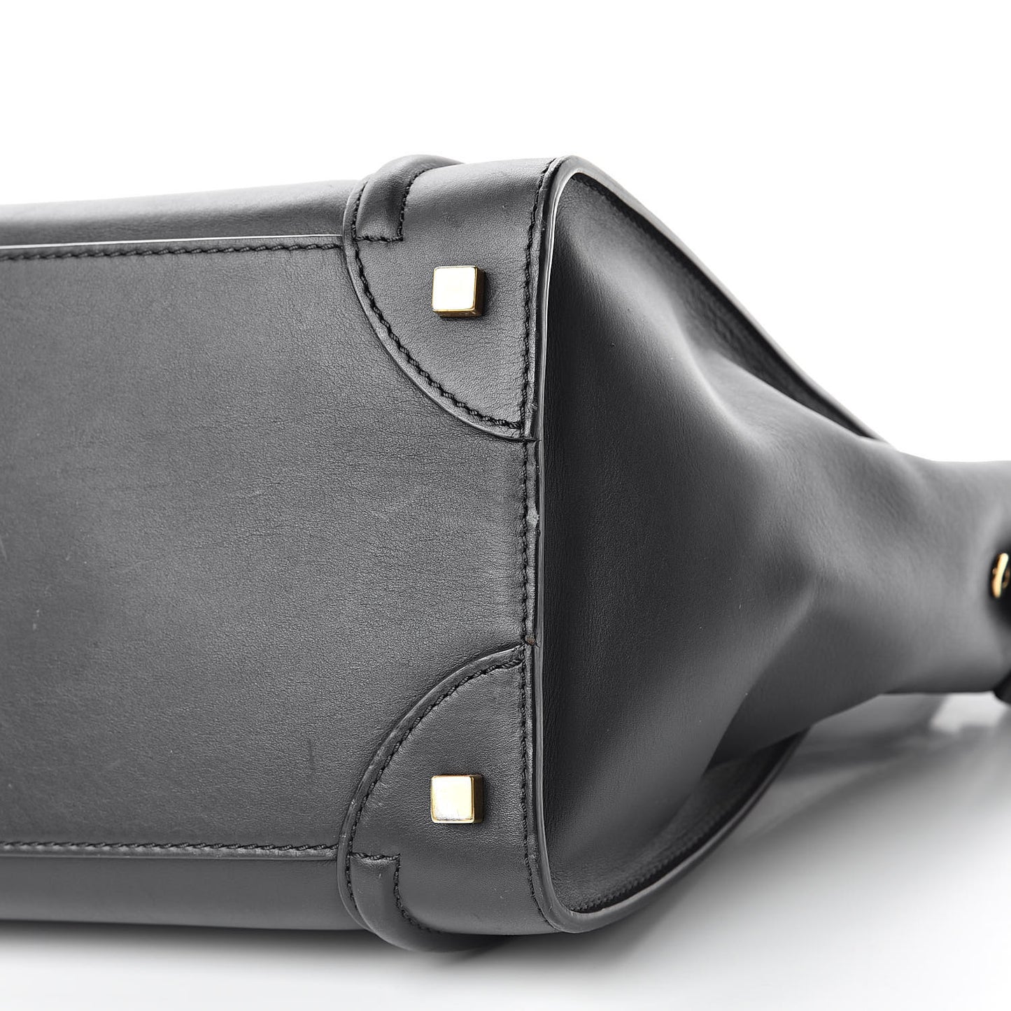 Smooth Calfskin Mini Luggage Black