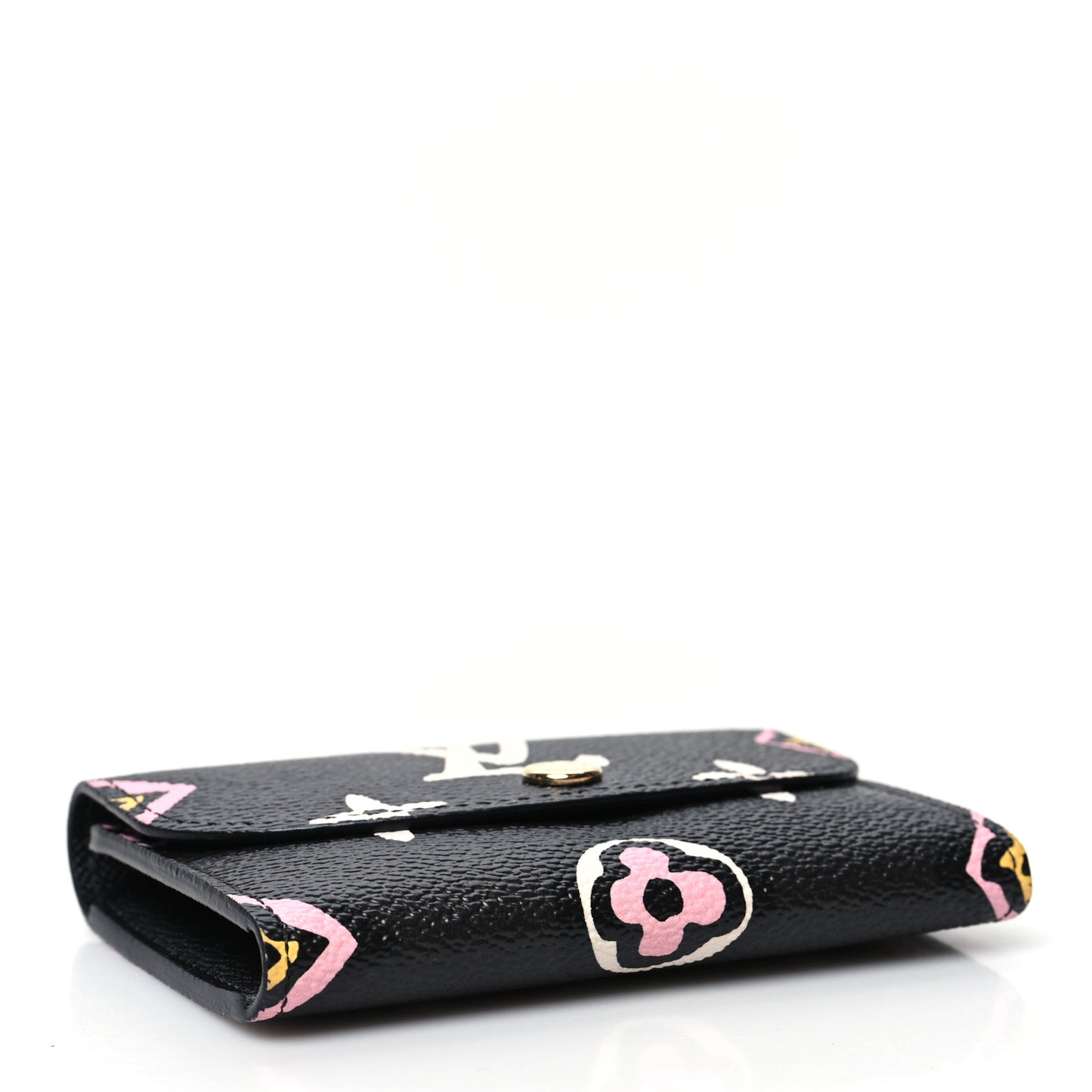 Monogram Giant Wild At Heart Rosalie Coin Purse Black