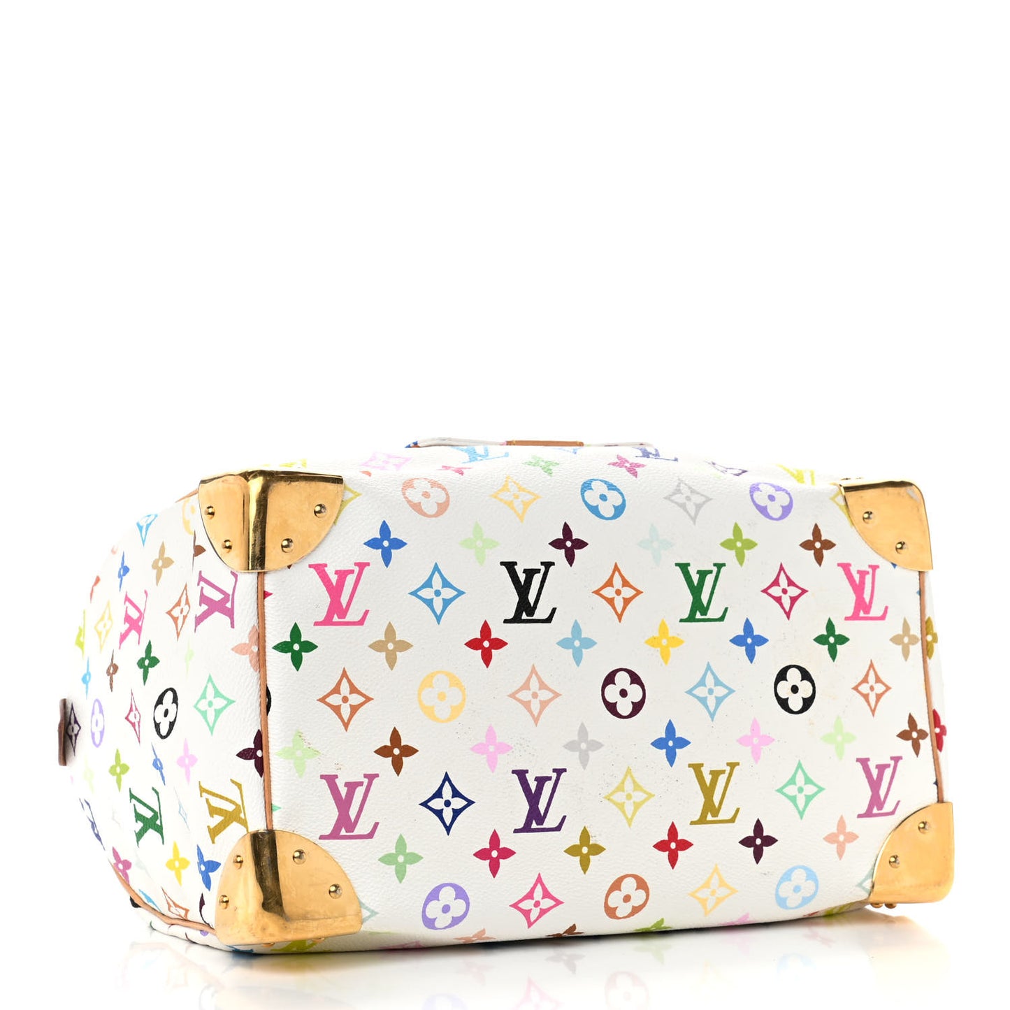 Monogram Multicolor Speedy 30 White