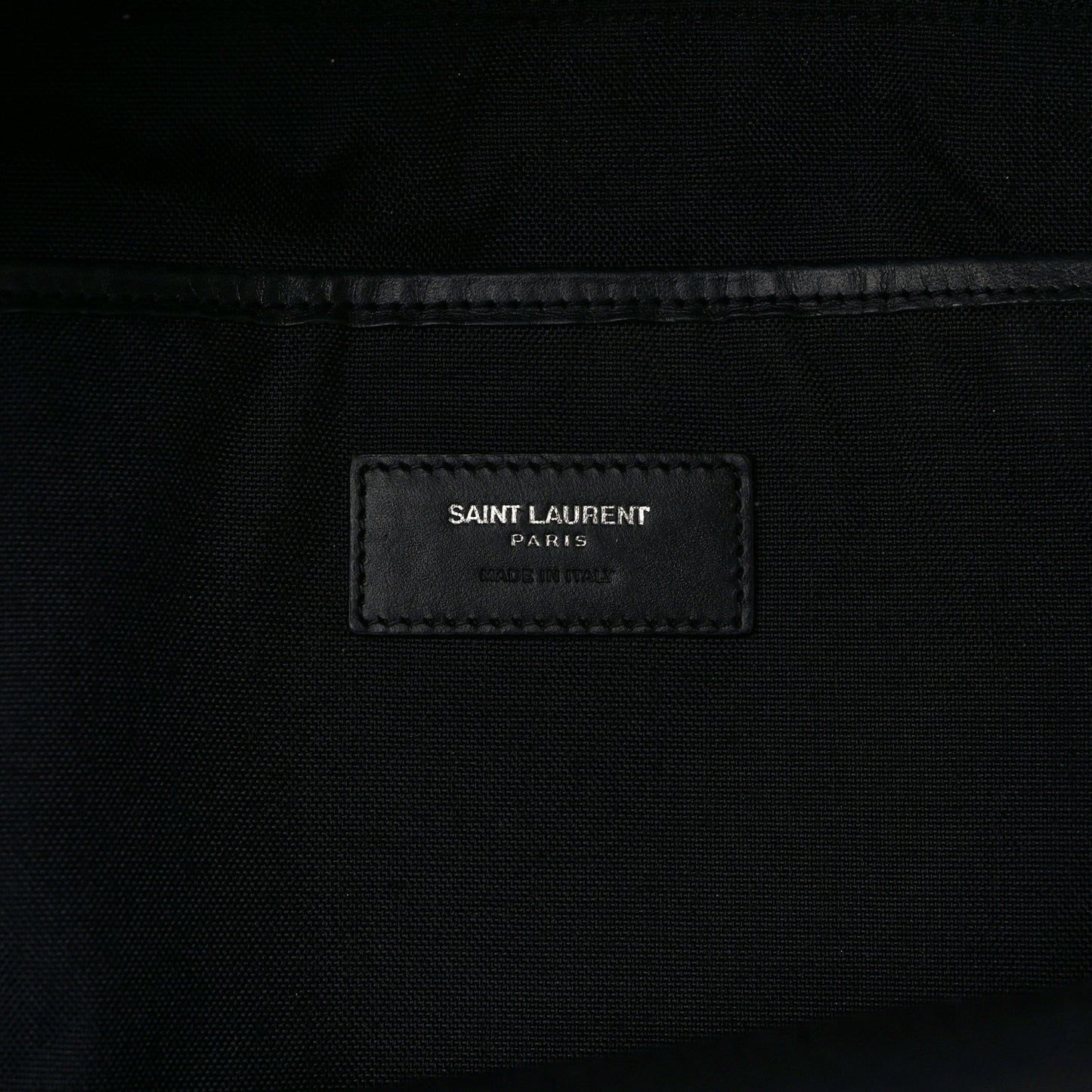 Twill Patches City Backpack Black