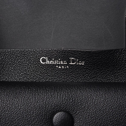 Christian Dior Supple Grained Calfskin Large Open Bar Tote Black 7 of 10