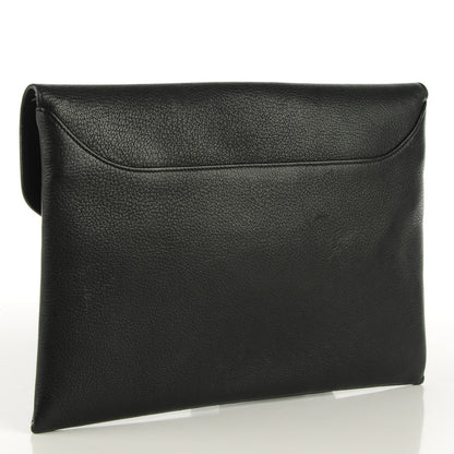 Givenchy Sugar Goatskin Medium Antigona Envelope Clutch Black 3 of 7