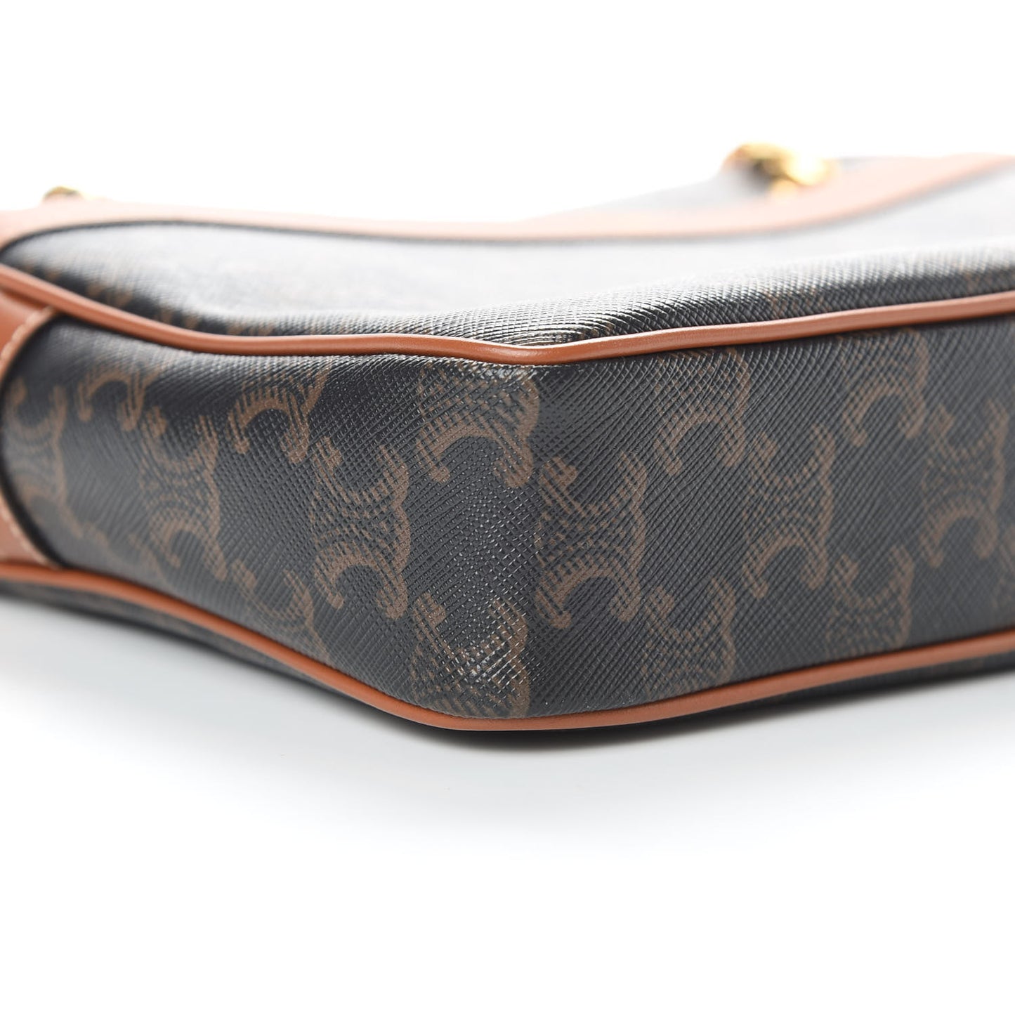 Triomphe Canvas Calfskin Medium Patapans Tan