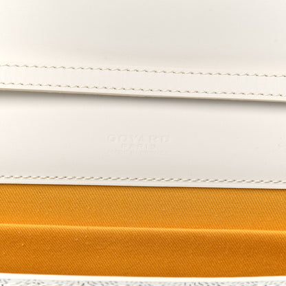 Goyard Goyardine Monte Carlo Bois Clutch With Strap White 6 of 9
