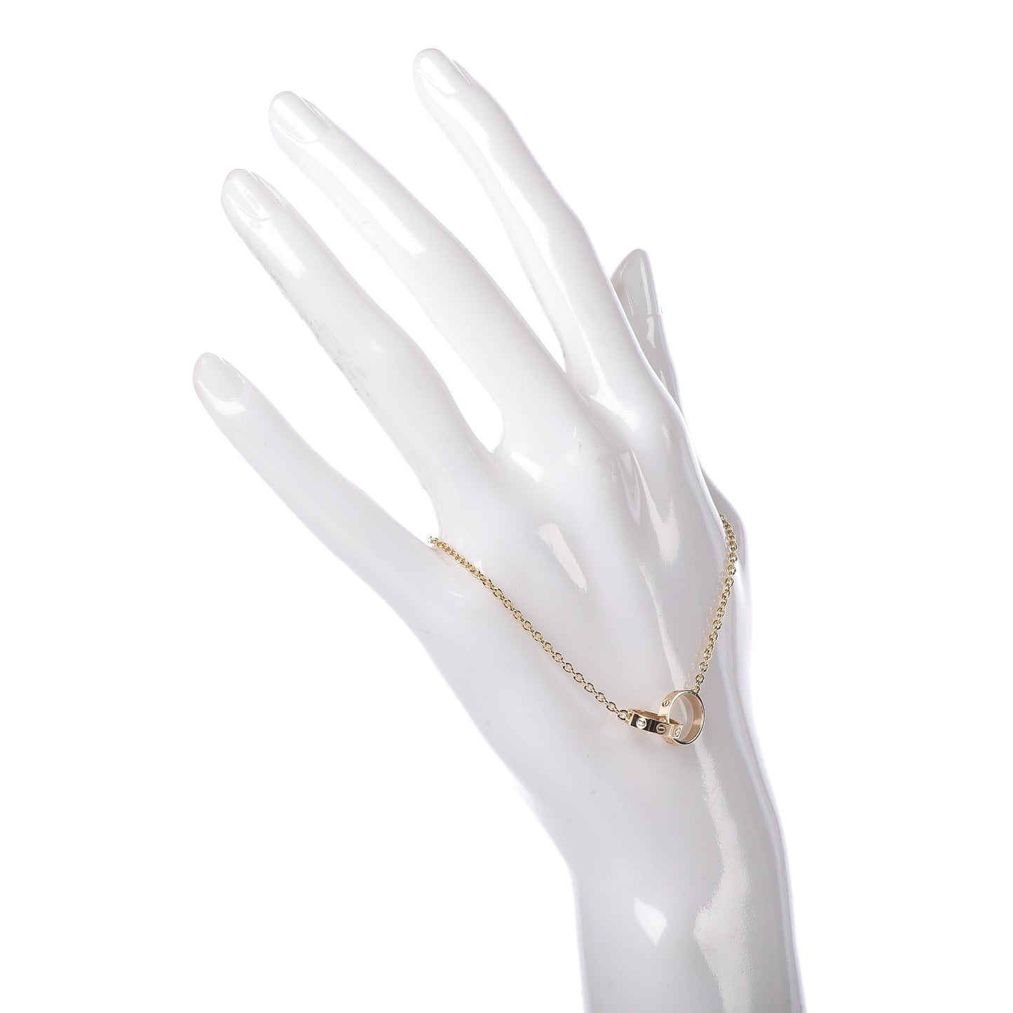 18K Yellow Gold Interlocking LOVE Bracelet