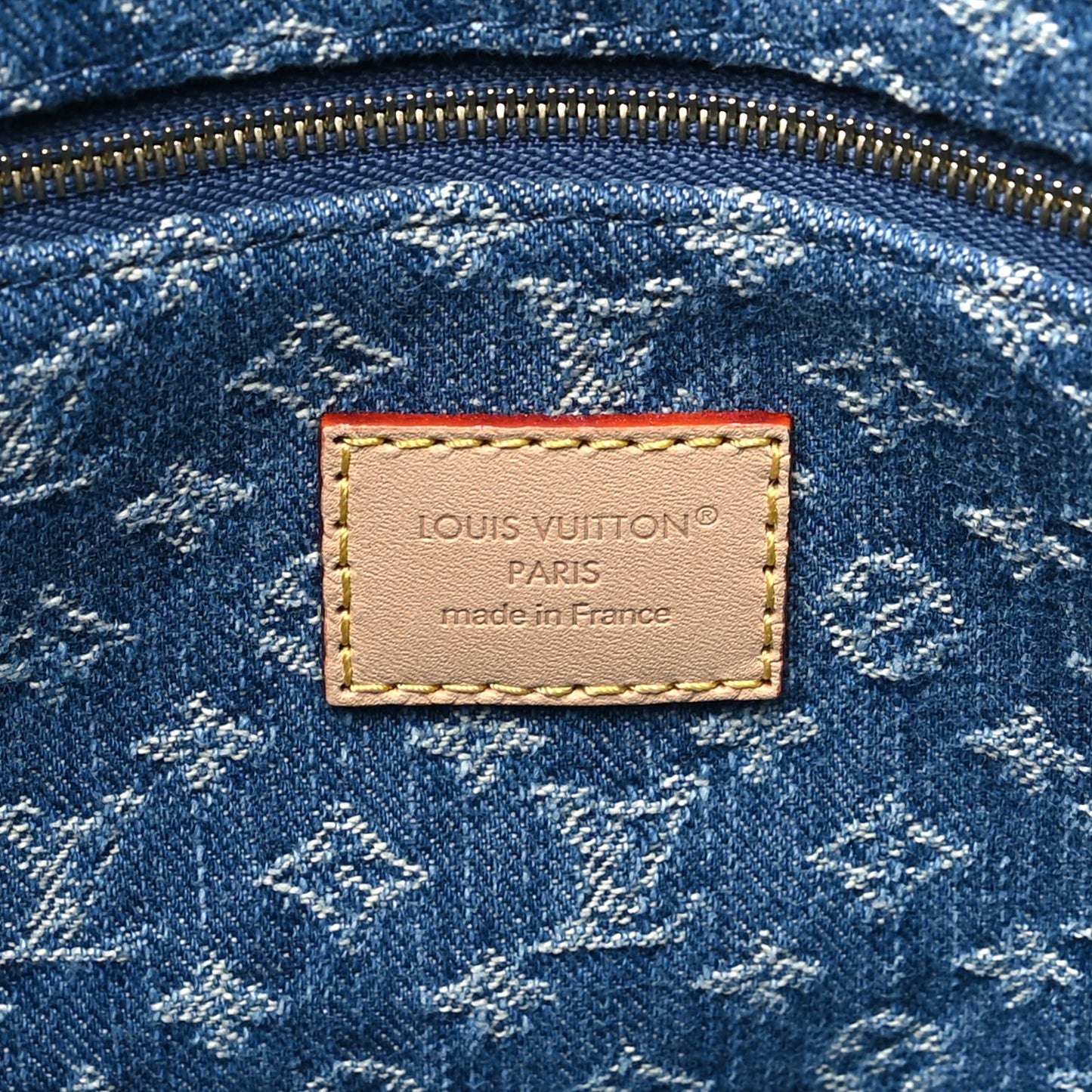 Monogram Denim Onthego PM Blue