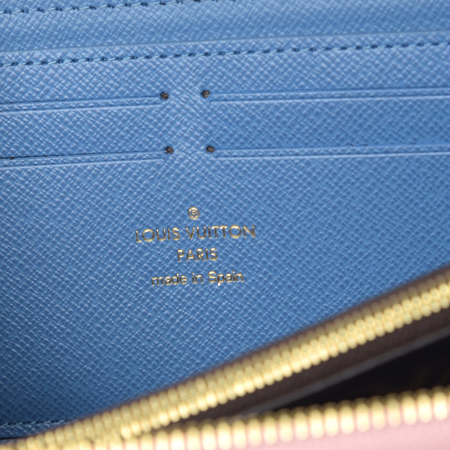 Monogram Blooming Flowers Clemence Wallet Rose Ballerine