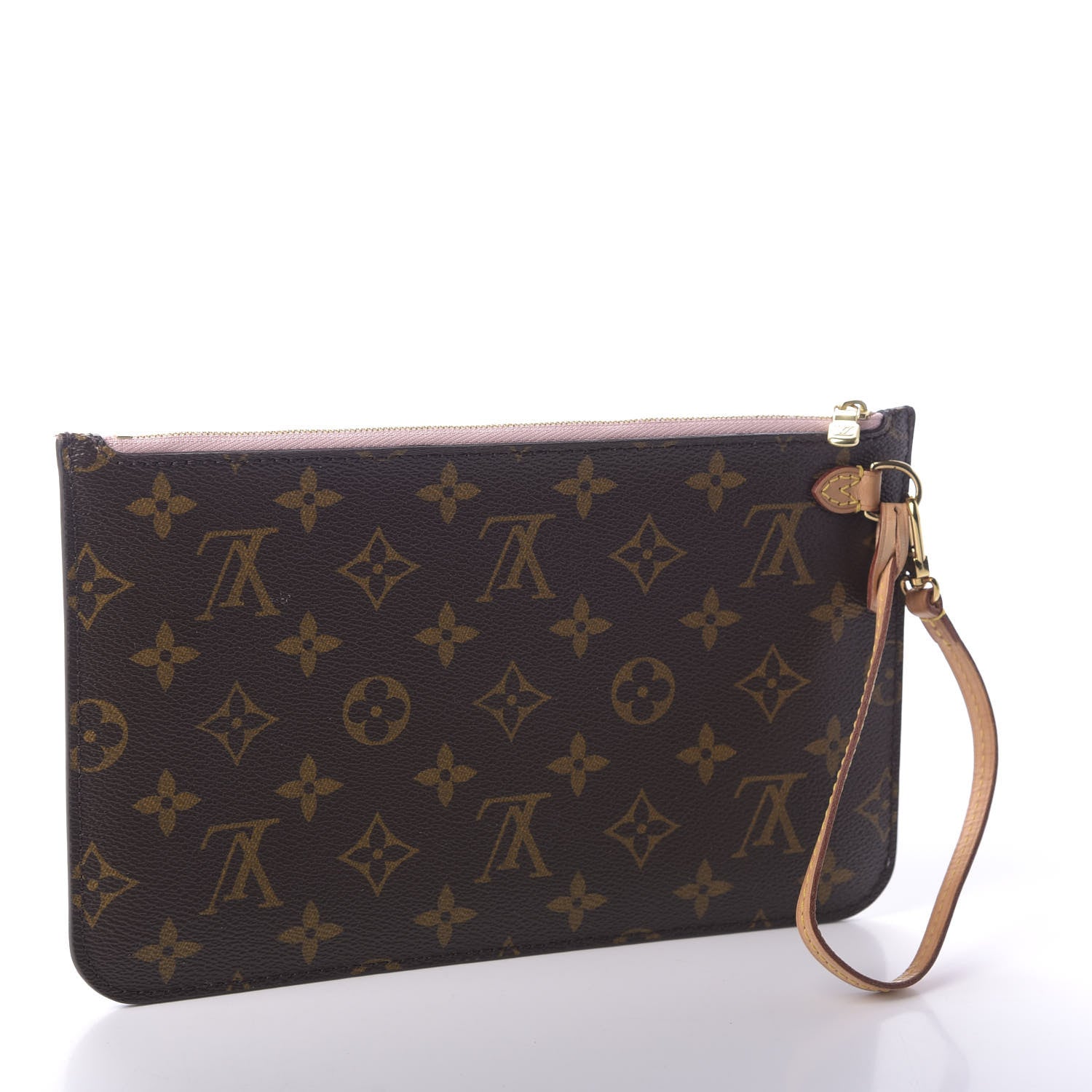 Louis Vuitton Monogram Neverfull MM GM Pochette Rose Ballerine 3 of 7