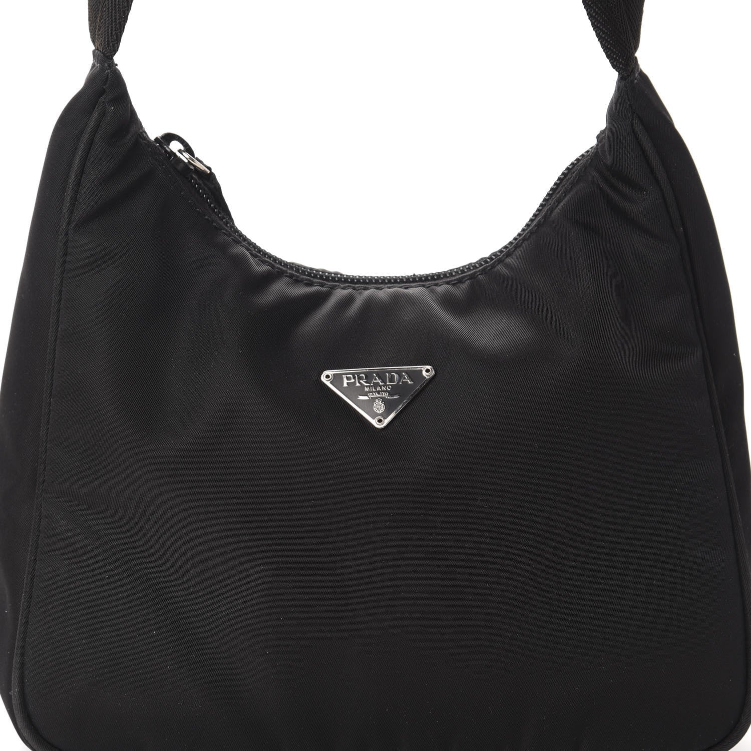 Prada Tessuto Nylon Sport Shoulder Bag Black 10 of 10