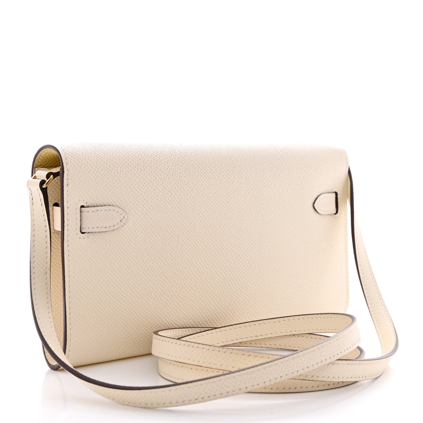 Epsom Verso Kelly Wallet To Go Nata Jaune Poussin