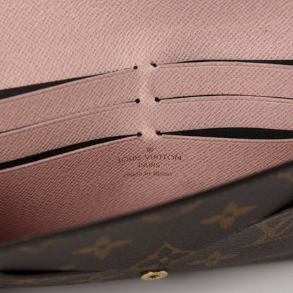 Louis Vuitton Monogram Jeanne Wallet Rose Ballerine 7 of 8
