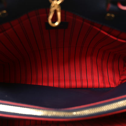 Louis Vuitton Empreinte Montaigne MM Marine Rouge 5 of 9
