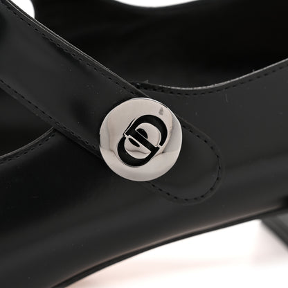 Christian Dior Brushed Calfskin Uniform 30mm Pumps 40 Black 38 Black 10 of 10