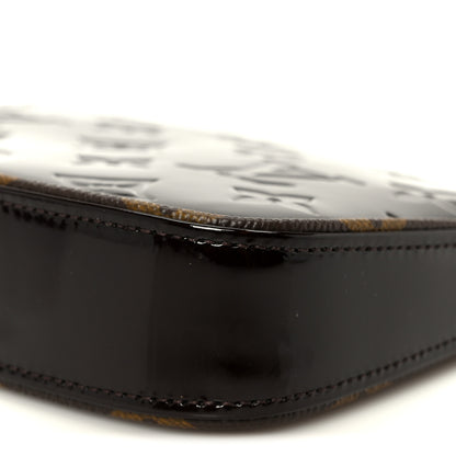 Louis Vuitton Vernis Monogram Mini Pochette Accessories Amarante 8 of 9
