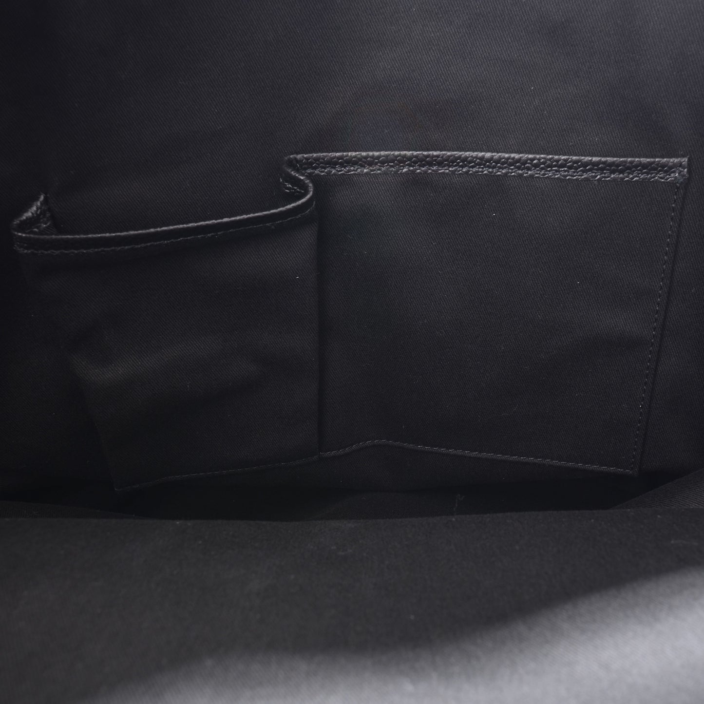 Leather Dimanche Satchel Black