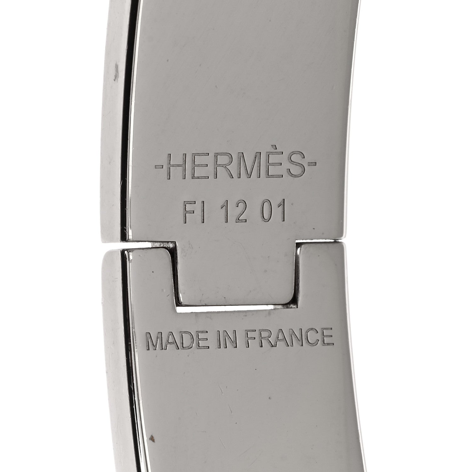 Hermes Enamel Narrow Clic Clac H Bracelet PM Lilas 4 of 5