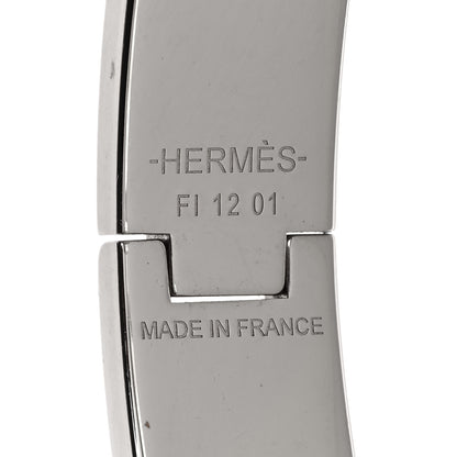 Hermes Enamel Narrow Clic Clac H Bracelet PM Lilas 4 of 5