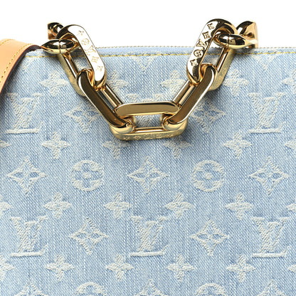 Louis Vuitton Monogram Denim Coussin BB Sky Blue 7 of 10