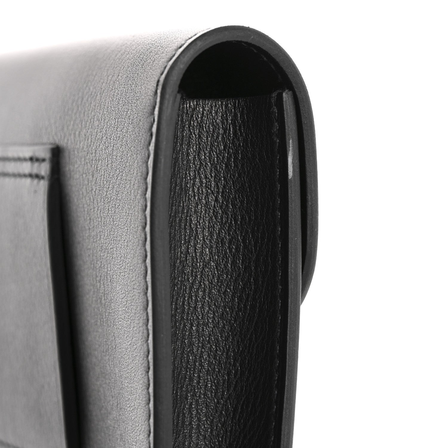 Hermes Evergrain Lizard Constance Slim Wallet Black 9 of 10