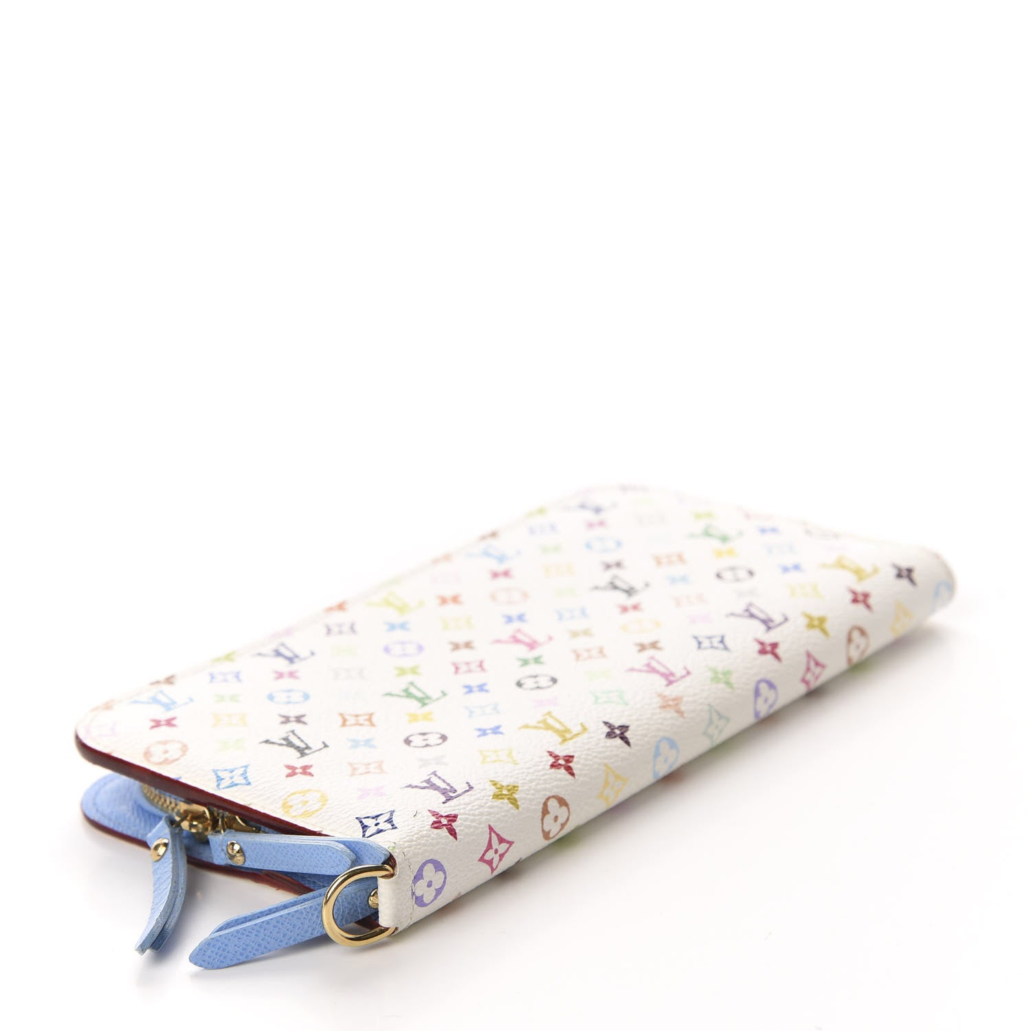 Louis Vuitton Monogram Multicolor Insolite Wallet White Raisin 4 of 6