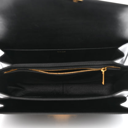 Celine Shiny Calfskin Large Triomphe Black 5 of 14