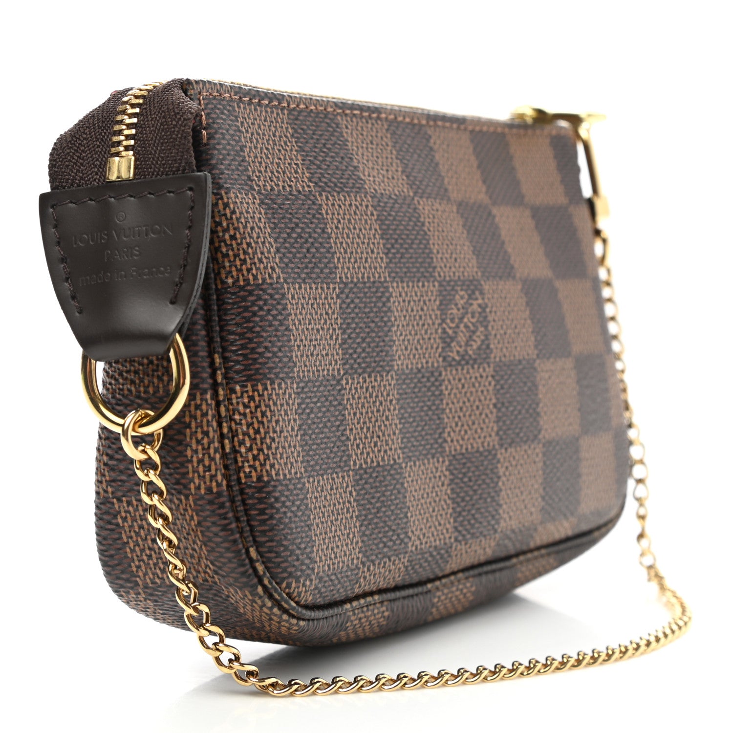 Louis Vuitton Damier Ebene Mini Pochette Accessories 3 of 7