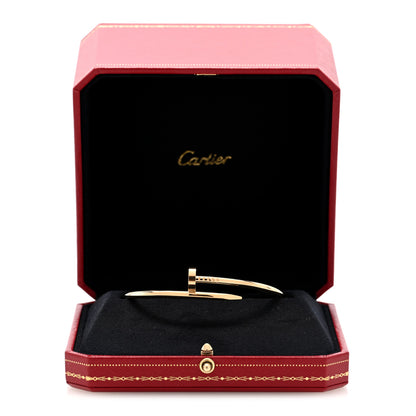 Cartier 18K Yellow Gold Juste Un Clou Bracelet 19 5 of 5