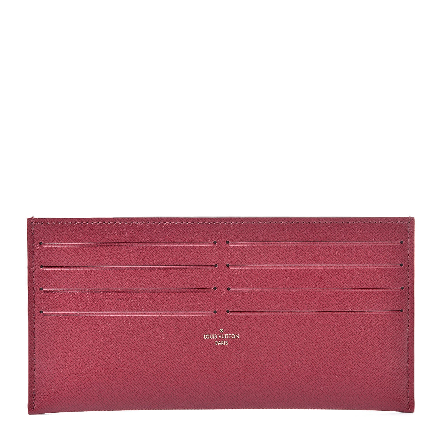 Louis Vuitton Calfskin Felicie Card Holder Insert Fuchsia 1 of 6