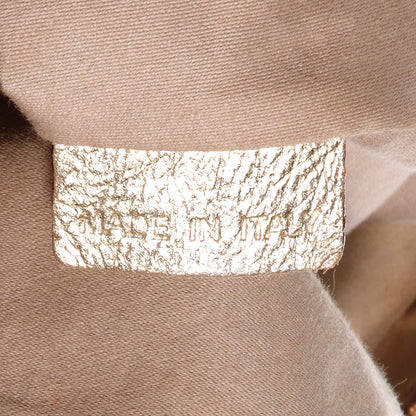 Givenchy Metallic Calfskin Lizard Embossed Large Nightingale Gold 10 of 11
