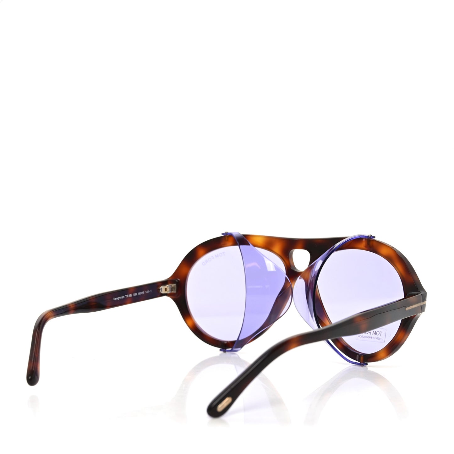 Acetate Neughman Sunglasses TF 882 Havana Purple