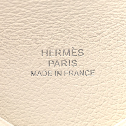Hermes Evercolor Calvi Card Case Nata 7 of 8