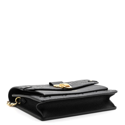 Louis Vuitton Empreinte Vavin Chain Wallet Black 4 of 9