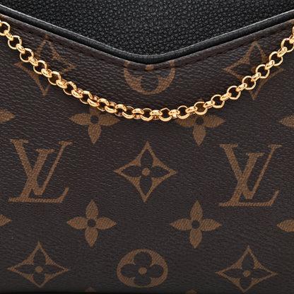 Louis Vuitton Monogram Pallas Clutch Black 9 of 11